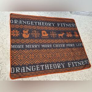 Orange Theory Fitness Christmas Blanket